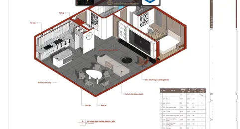 Mr Diệp Tuấn - Layout VBO Nội thất